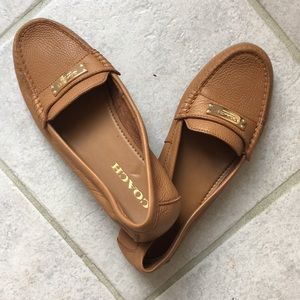 Coach loafers - like new!